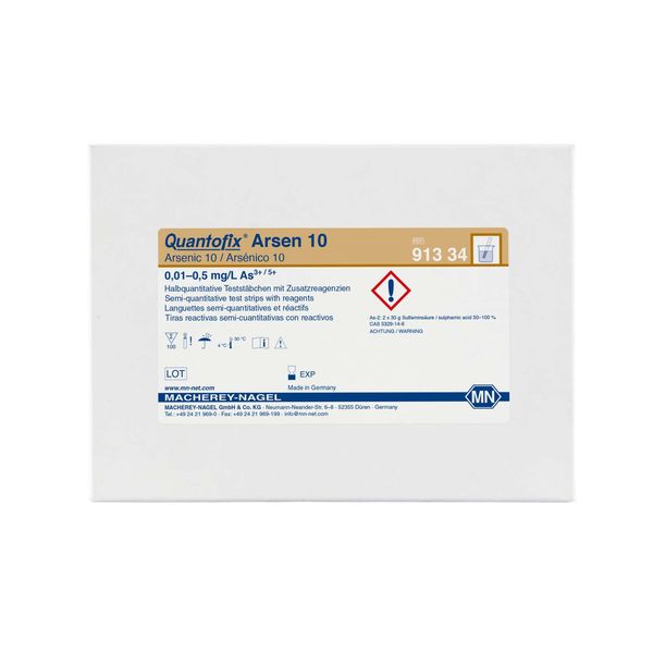 Индикаторные тесты QUANTOFIX® Мышьяк 10