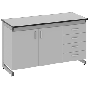 Стол лабораторный пристенный - 3.081.05