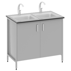 Стол мойка лабораторный- 1.202.05.2222