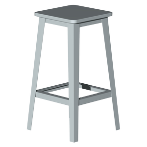 Табурет металлическийUOSlab