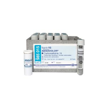 Пробирочный тест NANOCOLOR® Карбонатная жёсткость 15