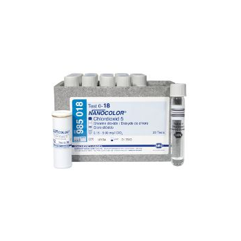 Пробирочный тест NANOCOLOR® Диоксид хлора 5