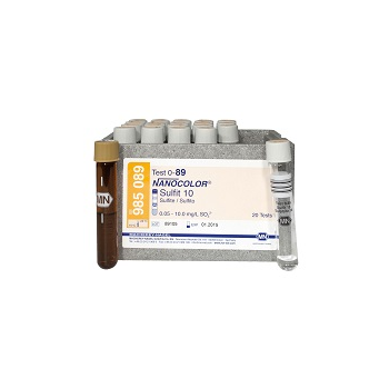 Пробирочный тест NANOCOLOR® Сульфиты 10