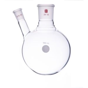 Колбы круглодонные двугорлые