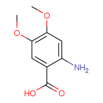 2-Амино-4,5-диметоксибензойная  кислота