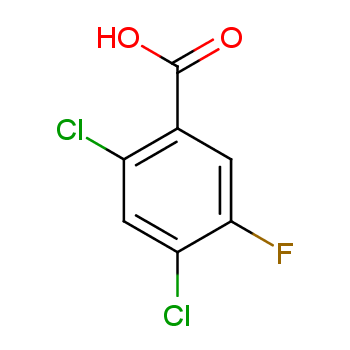 2,4-Дихлор-5-фторбензойная кислота