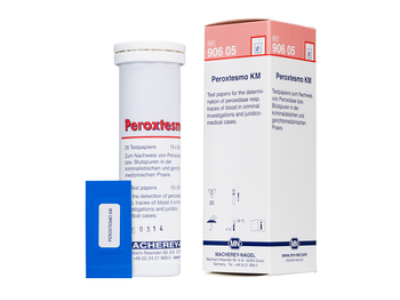 Индикаторная бумага для качественного анализа Пероксидаза / кровь Peroxtesmo KM